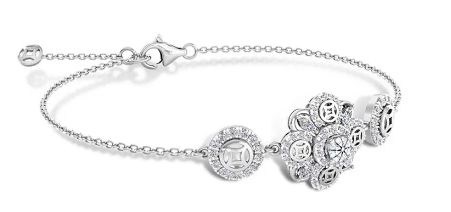 9+ vòng đeo tay vàng 18k nữ mẫu mới được yêu rất thích