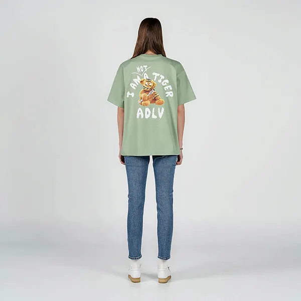Áo Phông Acmé De La Vie ADLV T-Shirt Tiger Teddy Bear Doll Màu Xanh Mint Size 1 - Thời trang - Vua Hàng Hiệu