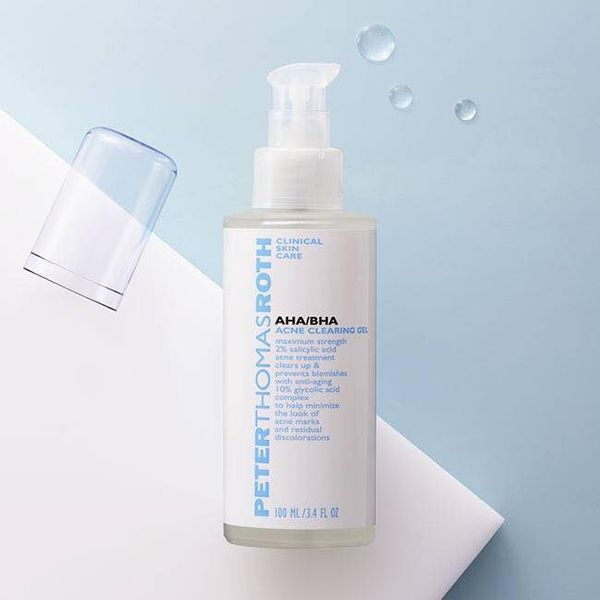 Dung Dich Hỗ Trợ Giảm Mụn Peter Thomas Roth AHA/BHA Acne Clearing Gel 100ml - Mỹ phẩm - Vua Hàng Hiệu