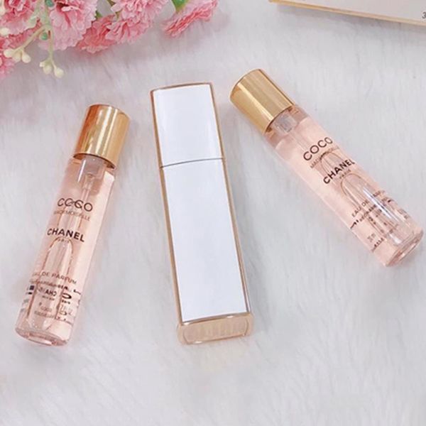 Set Nước Hoa Chanel Coco Mademoiselle Eau De Parfum Intense Twist & Spray Set (7ml x 3) - Nước hoa - Vua Hàng Hiệu