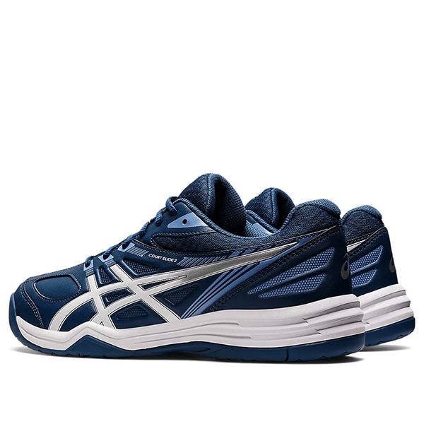 Giày Tennis Asics Court Slide 2 Blue Màu Xanh Trắng - Giày - Vua Hàng Hiệu