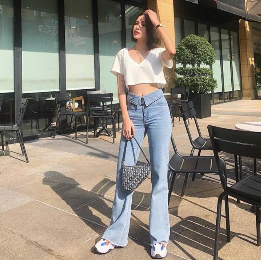 Top 11 áo croptop kiểu Hàn Quốc các nàng thích mê