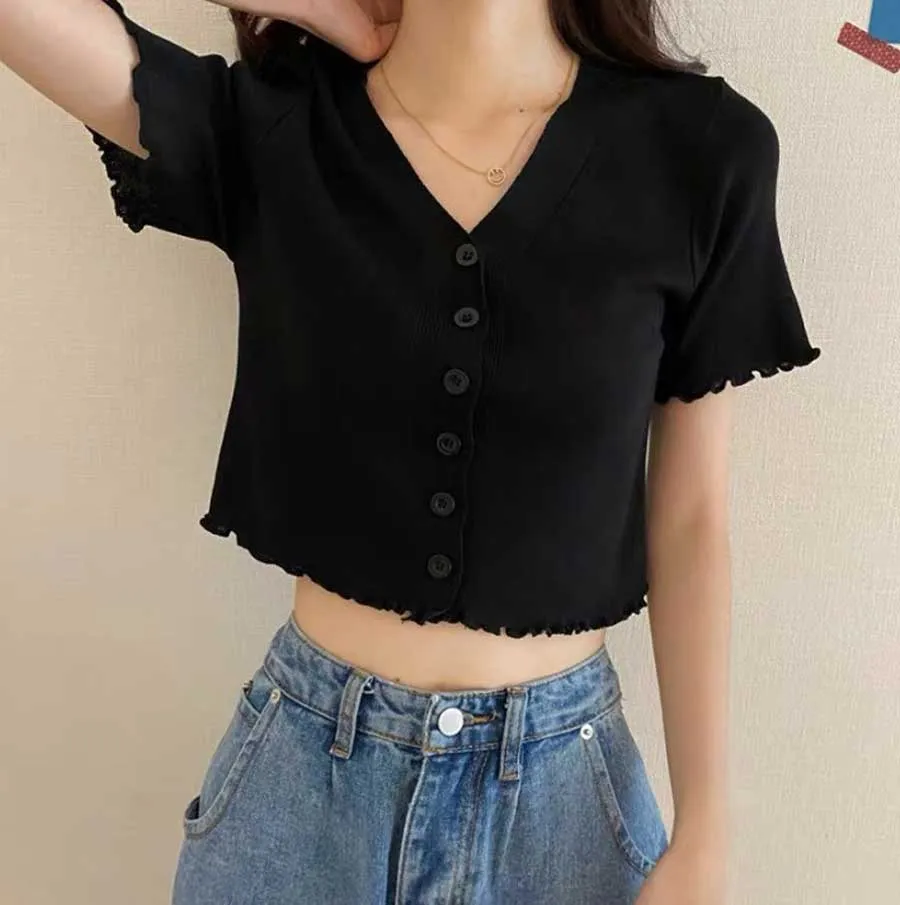 Top 11 áo croptop kiểu Hàn Quốc các nàng thích mê