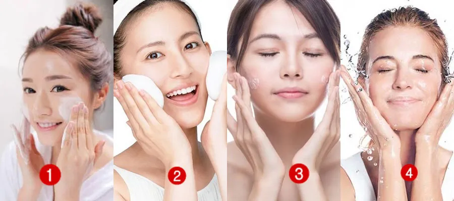 4 bước rửa mặt bằng sữa tươi không đường cho da trắng mịn miễn chê - 4