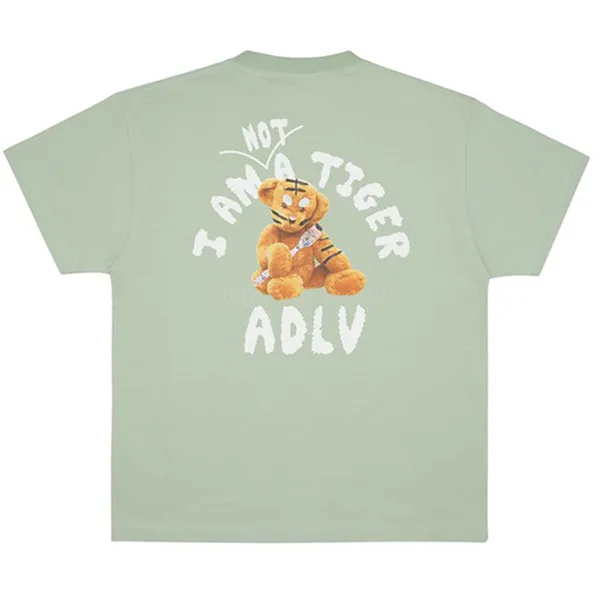 Áo Phông Acmé De La Vie ADLV T-Shirt Tiger Teddy Bear Doll Màu Xanh Mint Size 1 - Thời trang - Vua Hàng Hiệu