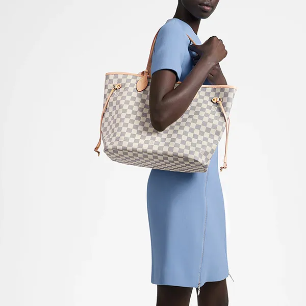 Túi Xách Nữ Louis Vuitton LV Neverfull Mm N41361 Màu Beige - Túi xách - Vua Hàng Hiệu