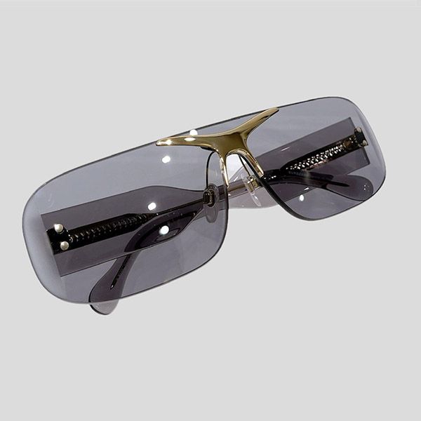 Kính Mát Burberry Nguyên Khối Rimless Màu Ghi Khói Trong Suốt - Kính mắt - Vua Hàng Hiệu