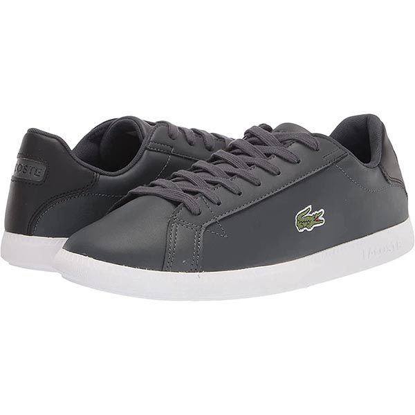 Giày Sneakers Lacoste Graduate 0121 Màu Xám Size 40.5 - Giày - Vua Hàng Hiệu
