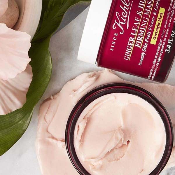 Mặt Nạ Ngủ Kiehl's Ginger Leaf & Hibiscus Firming Overnight Mask 100ml - Mặt nạ - Vua Hàng Hiệu