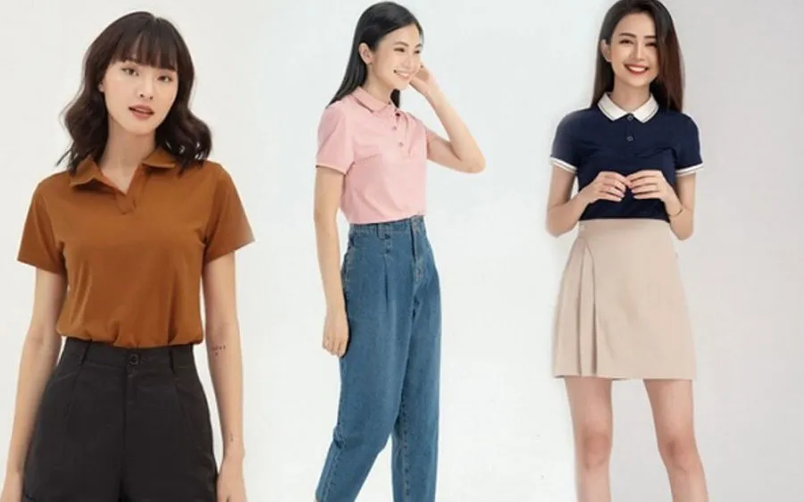 Top 12 cách phối đồ với áo polo nữ đơn giản mà sành điệu