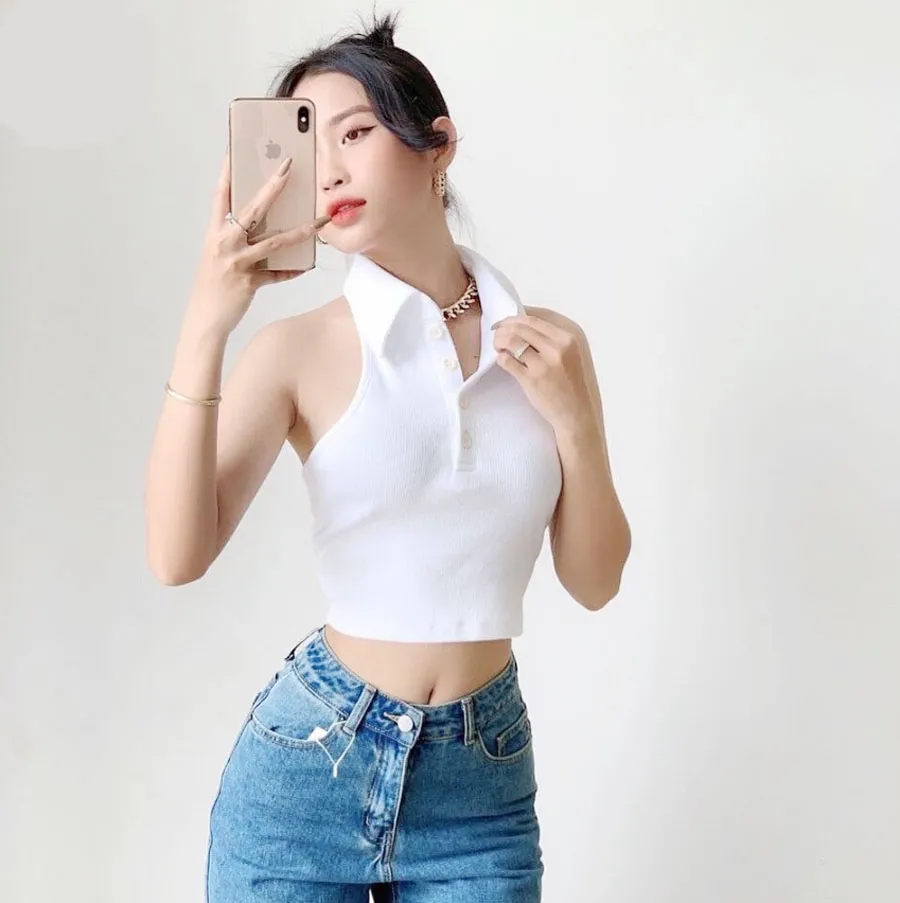 Top 12 cách phối đồ với áo polo nữ đơn giản mà sành điệu
