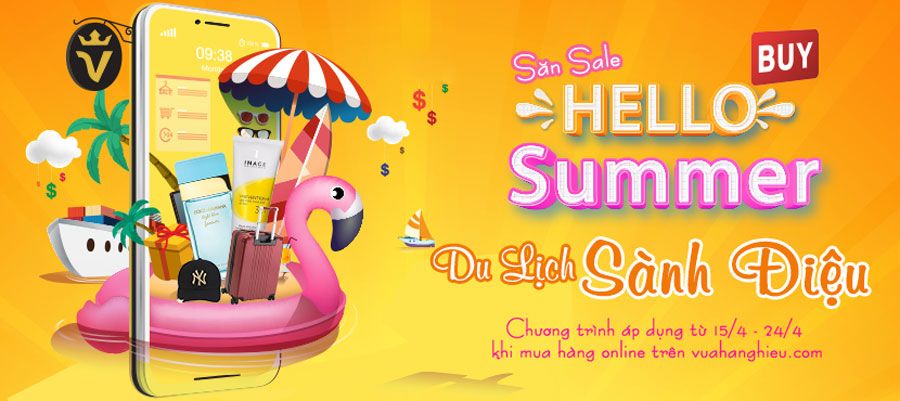 Săn Sale Hàng Hiệu - Du Lịch Sành Điệu: Giảm giá tới hơn 60%, tặng triệu voucher hấp dẫn