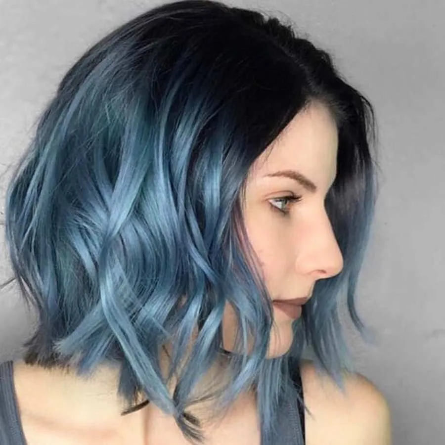 Top 23 màu tóc xanh đen trendy vô cùng đẹp 2025 đáng để thử
