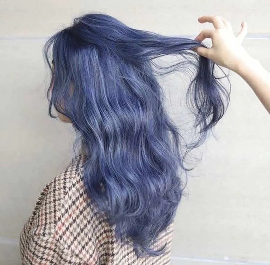 Top 23 màu tóc xanh đen trendy vô cùng đẹp 2025 đáng để thử