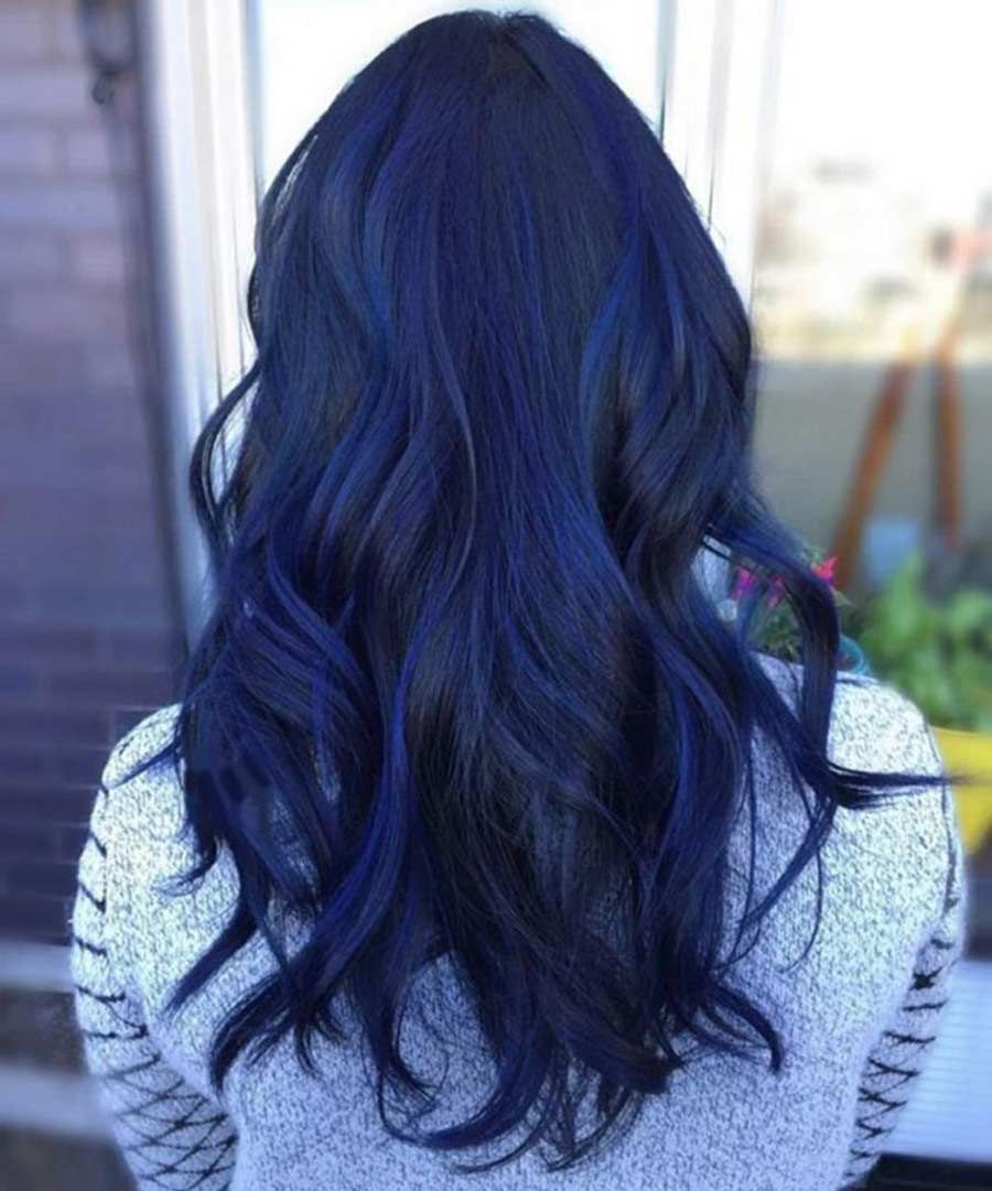 Top 23 màu tóc xanh đen trendy vô cùng đẹp 2025 đáng để thử