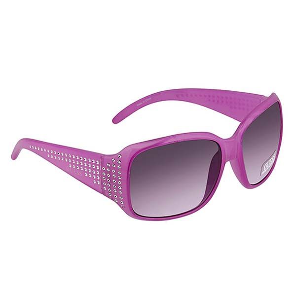 Kính Mát Guess Gradient Smoke Square Ladies Sunglasses GF4000 72B 55 Màu Xám Khói - Kính mắt - Vua Hàng Hiệu