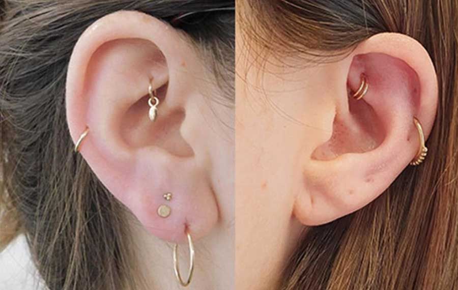 Top 18 vị trí xỏ khuyên tai ĐẸP mà KHÔNG ĐAU nên thử