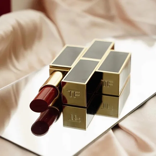 Son Tom Ford Lip Color Satin Matte 50 Adored Màu Đỏ Cam Cháy CH - Son Môi - Vua Hàng Hiệu