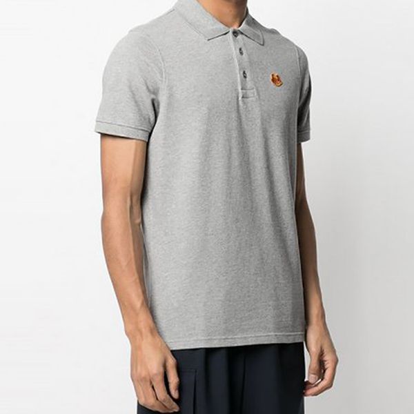 Áo Polo Kenzo Logo Thêu Ngực Hổ 5PO001-4PU Màu Xám - Thời trang - Vua Hàng Hiệu