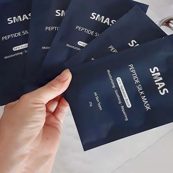 Set 5 Miếng Mặt Nạ Phục Hồi Cấp Ẩm SMAS Peptide Silk Mask (5 x 25g) - Mặt nạ - Vua Hàng Hiệu