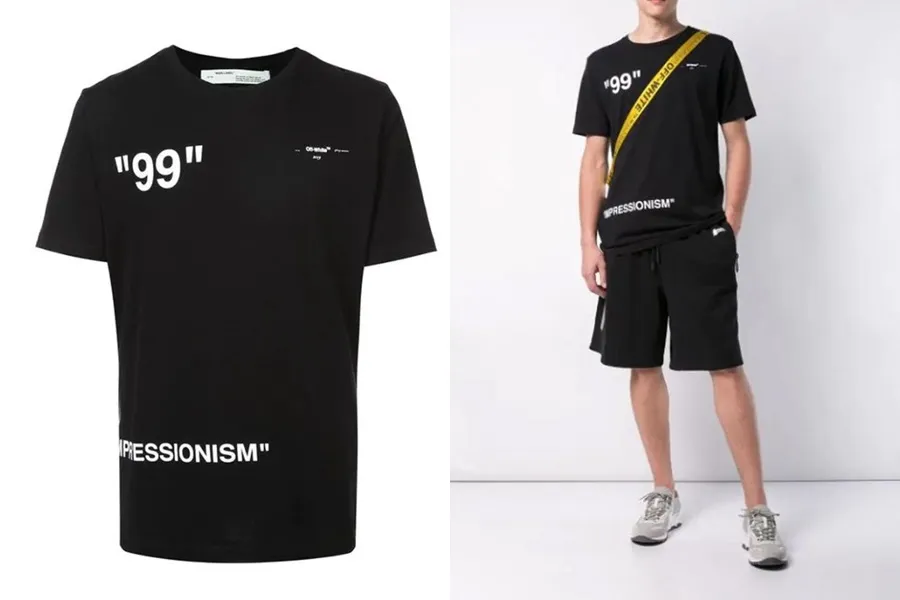 Top 7 áo phông Off White nam chính hãng được yêu rất thích