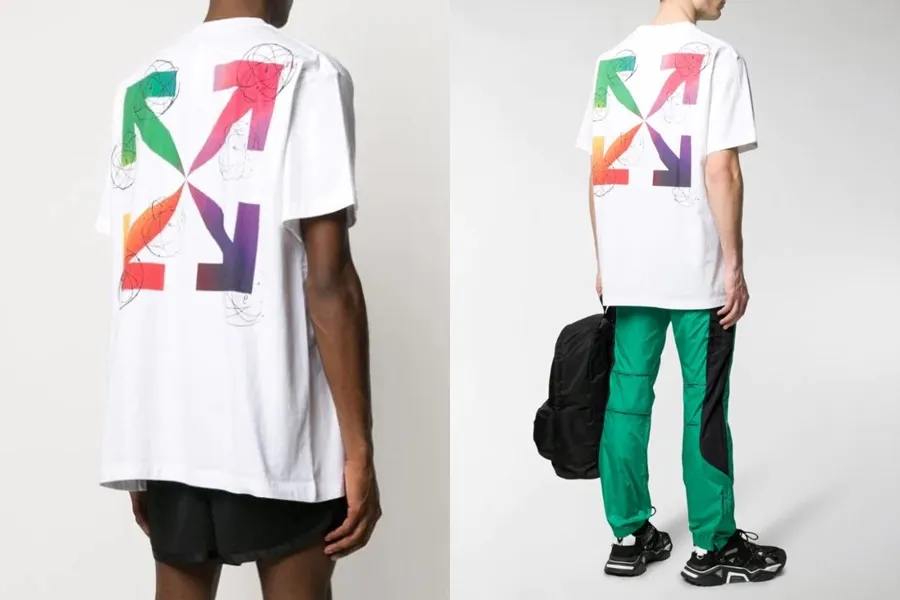 Top 7 áo phông Off White nam chính hãng được yêu rất thích