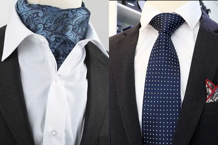 Ascot là gì? So sánh Ascot và cà vạt có gì giống và khác nhau?