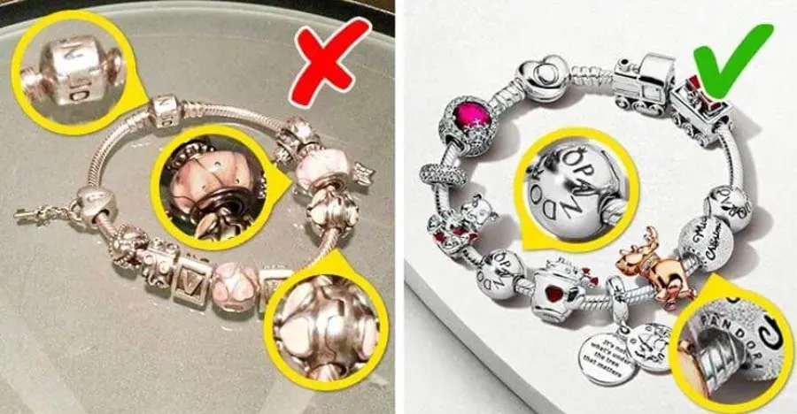 9 Cách nhận biết vòng Pandora thật giả rất chuẩn xác