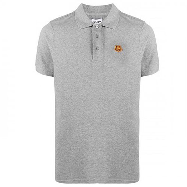 Áo Polo Kenzo Logo Thêu Ngực Hổ 5PO001-4PU Màu Xám - Thời trang - Vua Hàng Hiệu