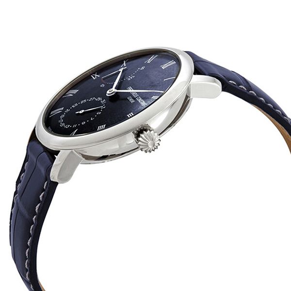 Đồng Hồ Nam Frederique Constant Slimline Automatic Power Reserve Blue Watch FC-723NR3S6 Màu Xanh Navy - Đồng hồ - Vua Hàng Hiệu
