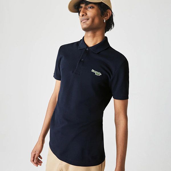 Áo Polo Lacoste Men's Regular Fit Solid Cotton Piqué PH1861 Màu Xanh Navy Size XS - Thời trang - Vua Hàng Hiệu