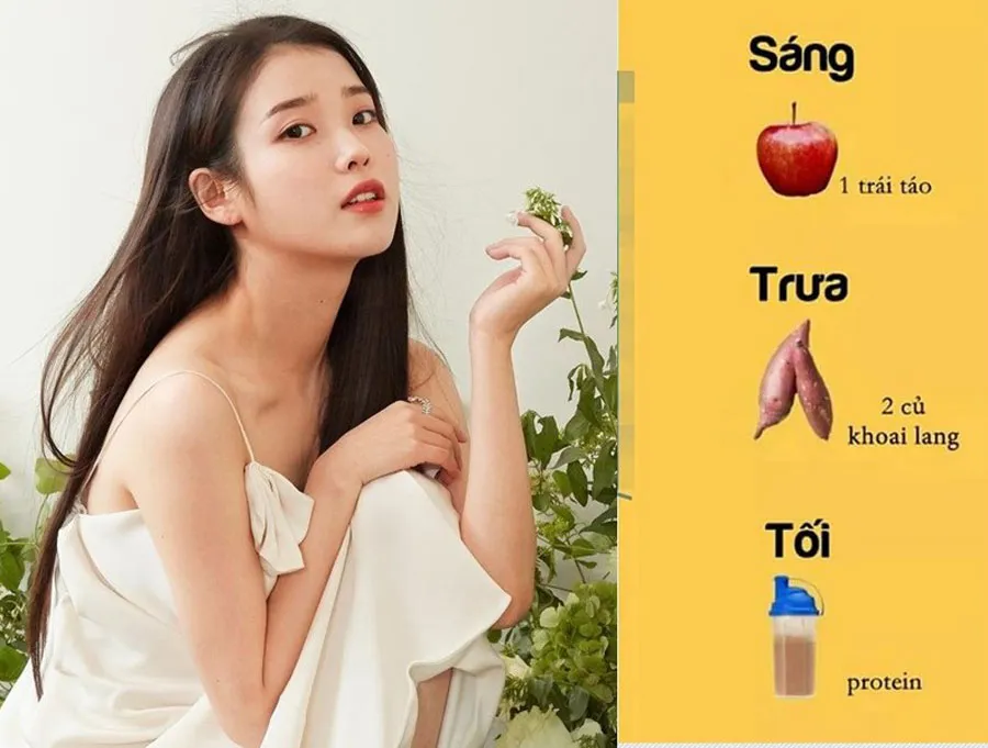 Thực đơn giảm cân của IU: 7 ngày giảm 5kg mỡ thừa