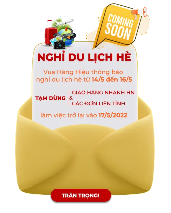 Vua Hàng Hiệu thông báo tạm nghỉ tổ chức du lịch cho toàn thể công ty