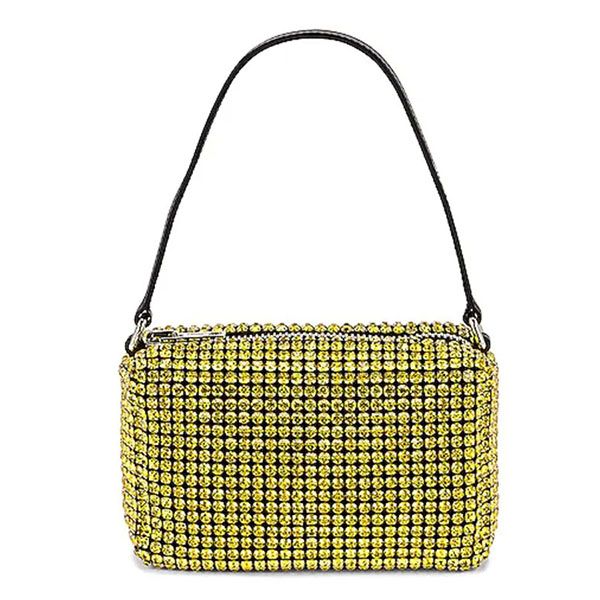 Túi Xách Tay Alexander Wang Heiress Medium Pouch Bag In Yellow Màu Vàng - Túi xách - Vua Hàng Hiệu