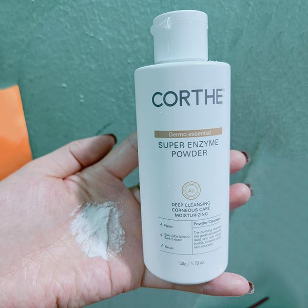 Sữa Rửa Mặt Corthe Dermo Essential Super Enzyme Powder 50g - Sữa Rửa Mặt - Vua Hàng Hiệu