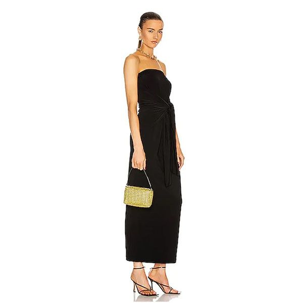 Túi Xách Tay Alexander Wang Heiress Medium Pouch Bag In Yellow Màu Vàng - Túi xách - Vua Hàng Hiệu