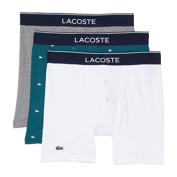 Set Quần Lót Lacoste Boxer Nam 6H1050-51-W4Y Size M - Thời trang - Vua Hàng Hiệu