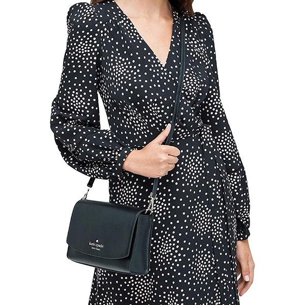 Túi Đeo Chéo Kate Spade Carson Convertible Crossbody Handbag Màu Đen - Túi xách - Vua Hàng Hiệu