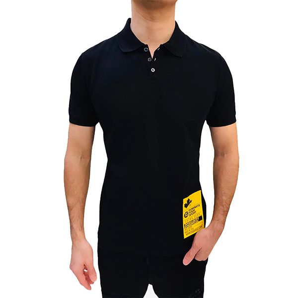 Áo Polo Dsquared2 Shirt With Logo Print Màu Đen - Thời trang - Vua Hàng Hiệu
