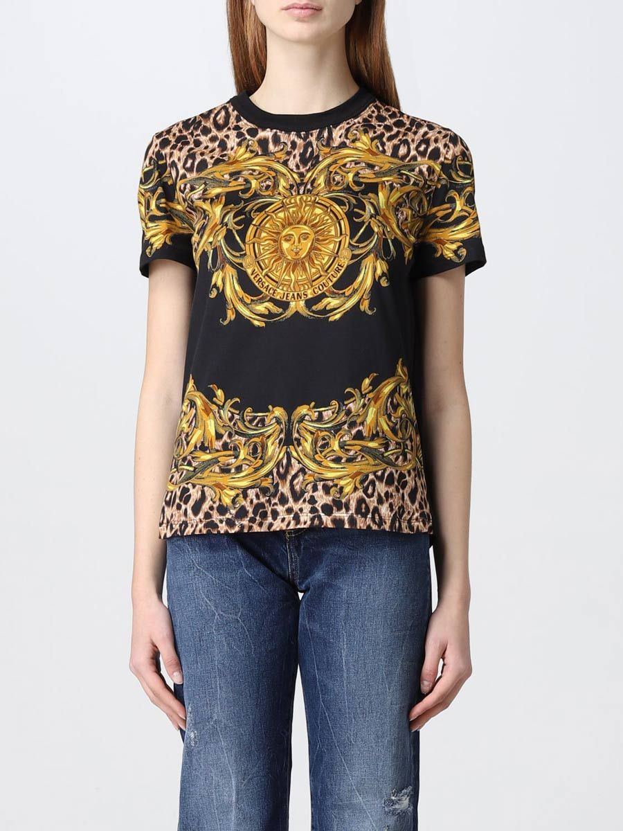 3 mẫu áo thun Versace Jeans Couture Patterned T-Shirt Limited rất hiếm - 7