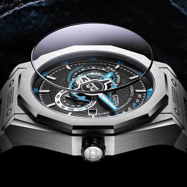 Đồng Hồ Nam Bonest Gatti King Speed B586011S Màu Bạc - Xanh - Đồng hồ - Vua Hàng Hiệu