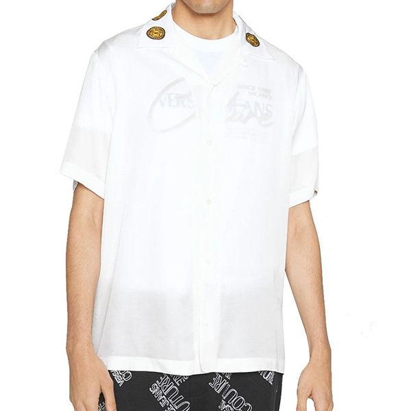Áo Sơ Mi Versace Jeans Couture Men's Shirt With Maxi Print On The Back White 72GAL2BB NS097 G03 Màu Trắng Size 46 - Thời trang - Vua Hàng Hiệu
