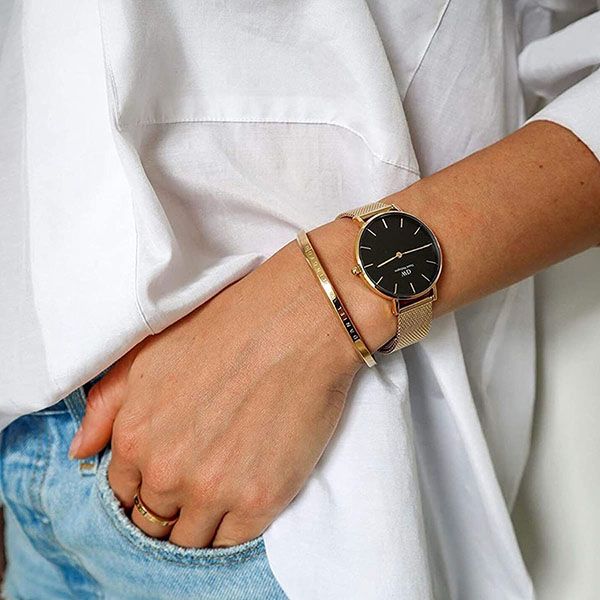 Vòng Đeo Tay Daniel Wellington Classic Bracelet DW00400075 Màu Vàng Size S - Trang sức - Vua Hàng Hiệu