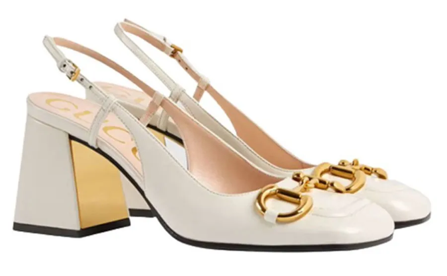 Top 5 giày cao gót đế vuông hàng hiệu bán chạy - 3