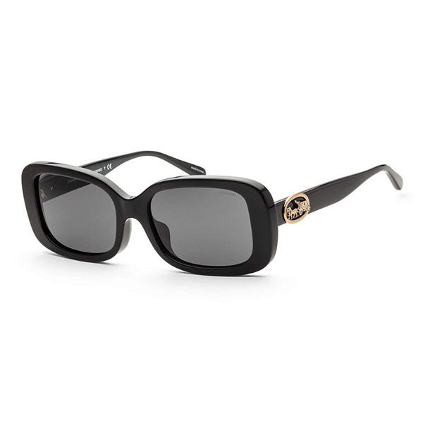 Kính Mát Coach Fashion Women's Sunglasses HC8330F-500287-56 Màu Đen Xám - Kính mắt - Vua Hàng Hiệu