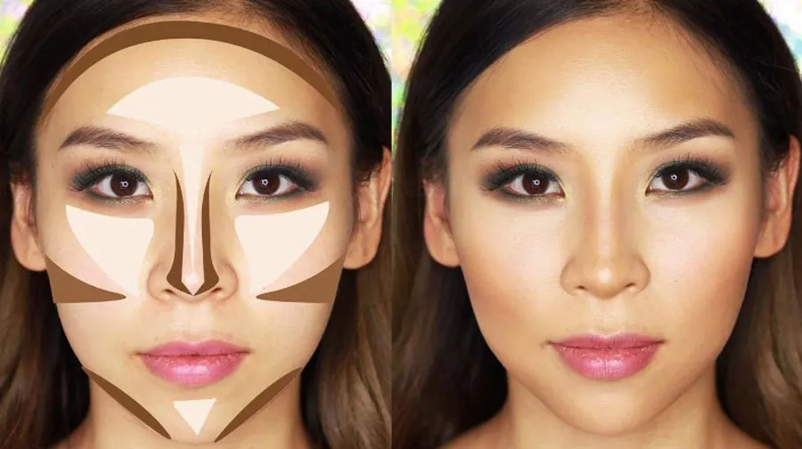 Top 6 bước make up tone tây cho mặt tròn đẹp tự nhiên