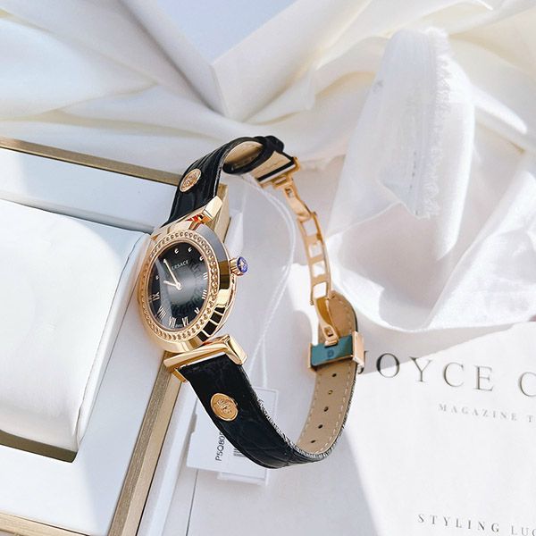 Đồng Hồ Versace Vanity Gold Ion-Women's P5Q80D598 S497 35mm Màu Đen Vàng - Đồng hồ - Vua Hàng Hiệu