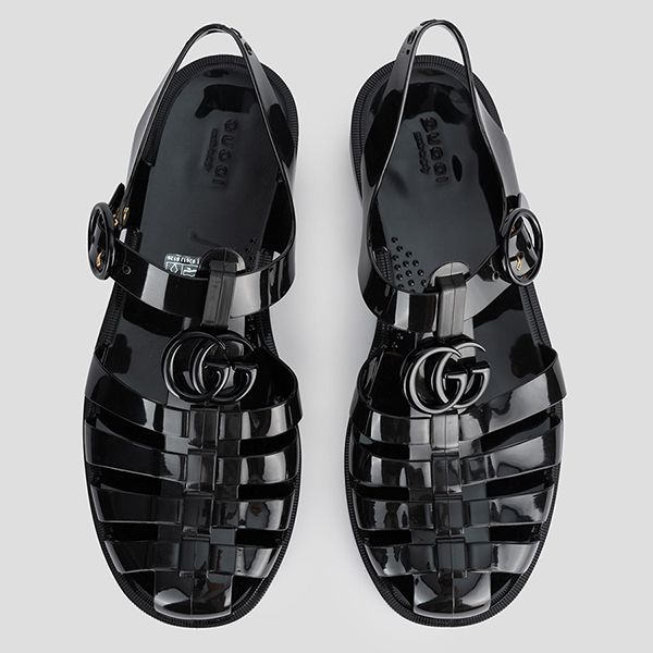 Dép Gucci Gladiator 674132 JFM00 100 Màu Đen Size 42 - Dép - Vua Hàng Hiệu