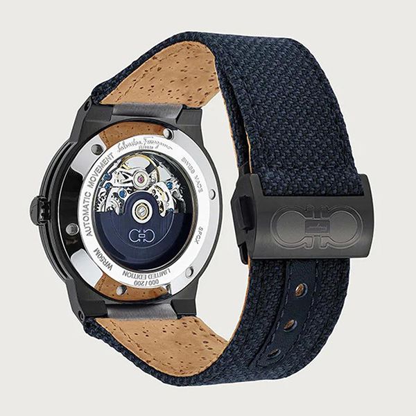 Đồng Hồ Nam Salvatore Ferragamo F-80 Skeleton 611187 740110 Màu Xanh Navy Phiên Bản Giới Hạn - Đồng hồ - Vua Hàng Hiệu