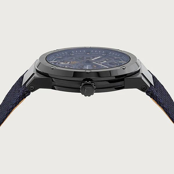 Đồng Hồ Nam Salvatore Ferragamo F-80 Skeleton 611187 740110 Màu Xanh Navy Phiên Bản Giới Hạn - Đồng hồ - Vua Hàng Hiệu